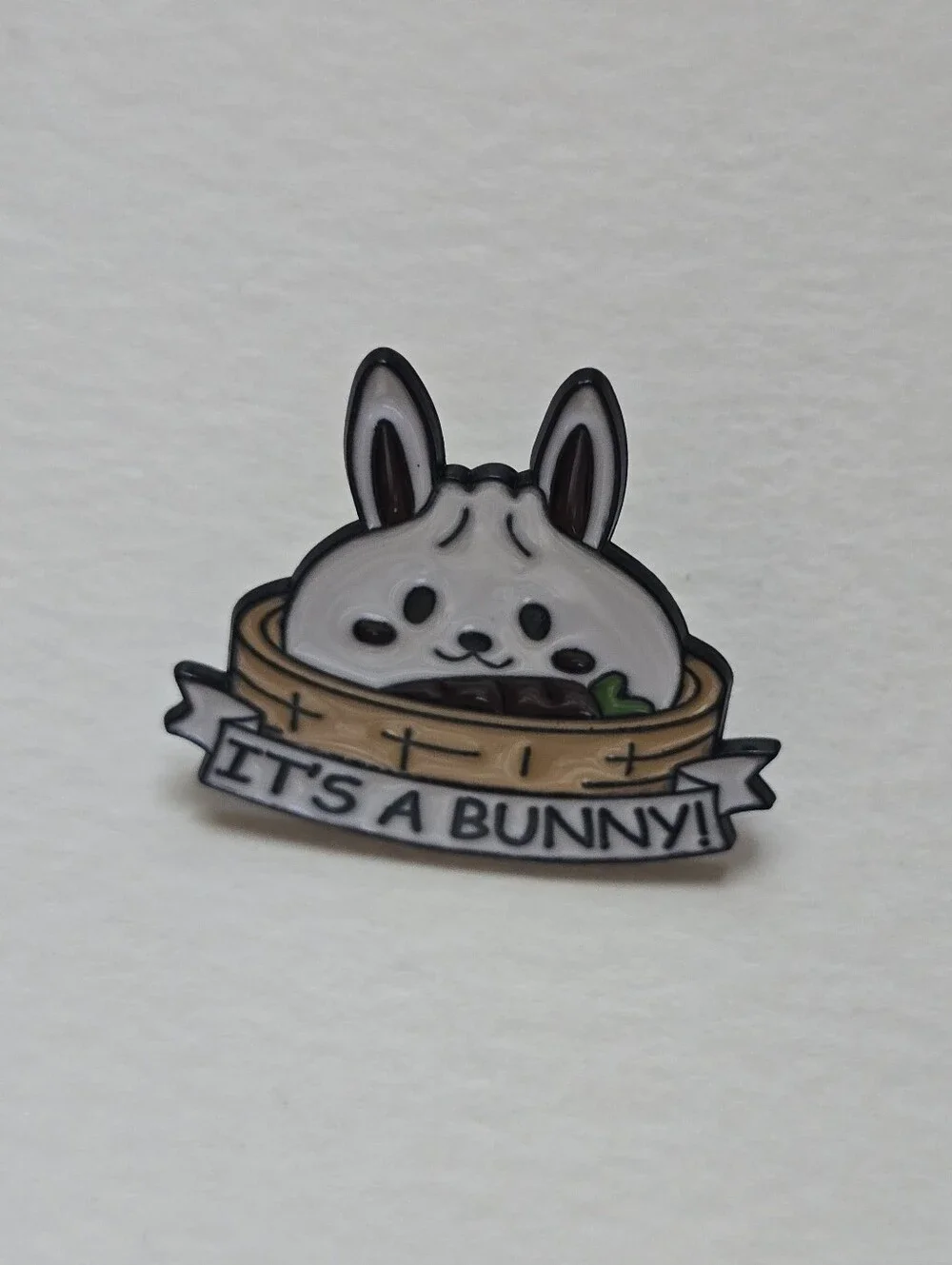 Cute Bunny Enamel Pin